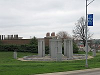 USA - Rolla MO - Miniature Stonehenge (14 Apr 2009)